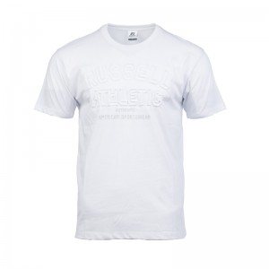 Russell Athletic Crewneck Tee Shirt ΑΝΔΡΙΚΟ ΜΠΛΟΥΖΑΚΙ ΛΕΥΚΟ A26-011-1-UW-001-WHITE Russell Athletic Crewneck Tee Shirt ΑΝΔΡΙΚΟ ΜΠΛΟΥΖΑΚΙ ΛΕΥΚΟ A26-011-1-UW-001-WHITE