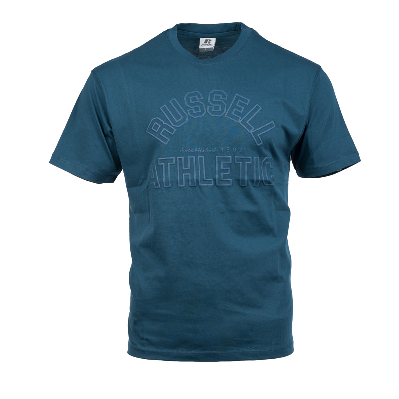 Russell Athletic Crewneck Tee Shirt ΑΝΔΡΙΚΟ ΜΠΛΟΥΖΑΚΙ LEGION BLUE  A26-012-1- LB-109-BLUE