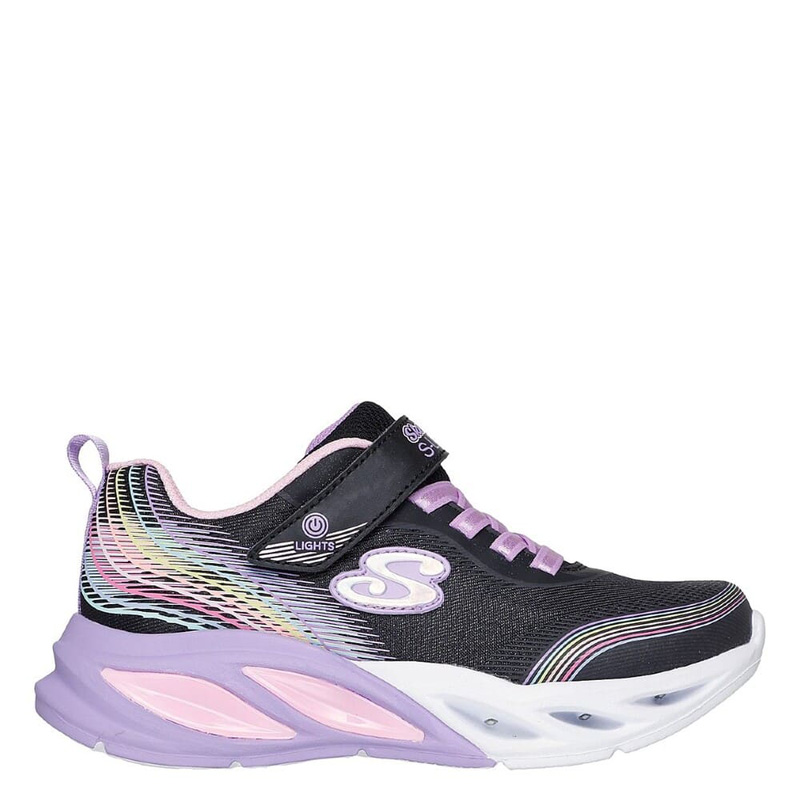 Skechers Rainbow Beam (303709L-BKMT)ΠΑΙΔΙΚΑ ΠΑΠΟΥΤΣΙΑ ΦΩΤΙΖΟΜΕΝΑ ΠΟΛΥΧΡΩΜΑ