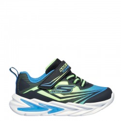SKECHERS S Lights: Flex-Glow Ultra (400139N-BBLM)ΒΡΕΦΙΚΑ ΠΑΠΟΥΤΣΙΑ ΦΩΤΙΖΟΜΕΝΑ Black/Blue/Lime