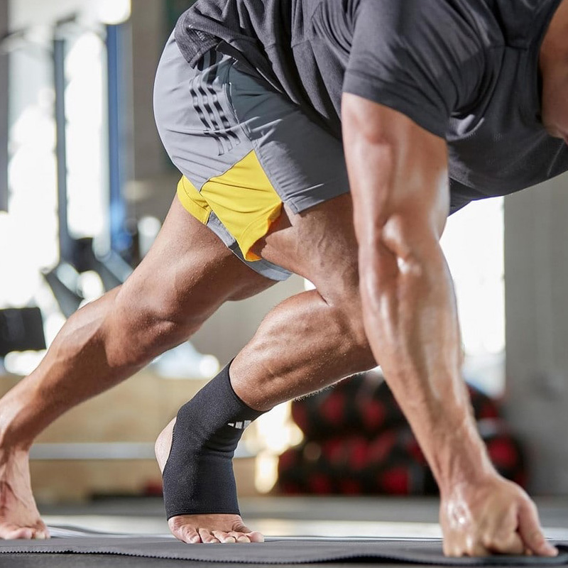 Adidas Performance Ankle Support Επιστραγαλίδα Μαυρη Medium (ADSU-12412WH)