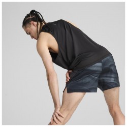 Puma Run Velocity Ανδρικό Αμάνικο T-Shirt Μαυρο (526595-01)