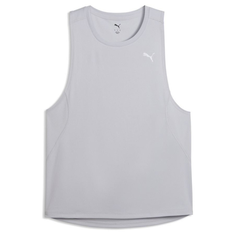 Puma Run Velocity Ανδρικό Αμάνικο T-Shirt Vibrant Silver (526595-82)