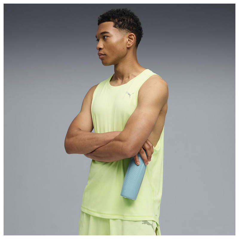 Puma Run Velocity Ανδρικό Αμάνικο T-Shirt Apple Spritz (526595-38)