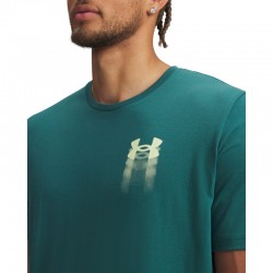 Under Armour Blur Logo (6009245-338)ΑΝΔΡΙΚΟ T-SHIRT Rack Green/Fade Green