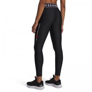 UNDER ARMOUR UA TECH BRANDED LEGGING (6009972-001)ΓΥΝΑΙΚΕΙΟ ΚΟΛΑΝ Black/Venom Red/White