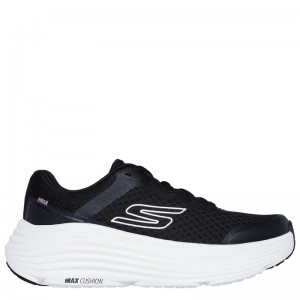 SKECHERS Max Cushioning Endeavour (129470-BKW)ΓΥΝΑΙΚΕΙΑ ΠΑΠΟΥΤΣΙΑ ΜΑΥΡΟ/ΛΕΥΚΟ