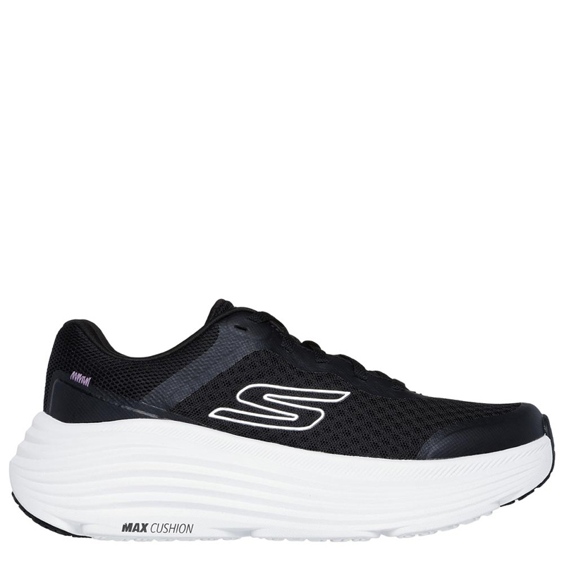 SKECHERS Max Cushioning Endeavour (129470-BKW)ΓΥΝΑΙΚΕΙΑ ΠΑΠΟΥΤΣΙΑ ΜΑΥΡΟ/ΛΕΥΚΟ