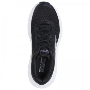 SKECHERS Max Cushioning Endeavour (129470-BKW)ΓΥΝΑΙΚΕΙΑ ΠΑΠΟΥΤΣΙΑ ΜΑΥΡΟ/ΛΕΥΚΟ