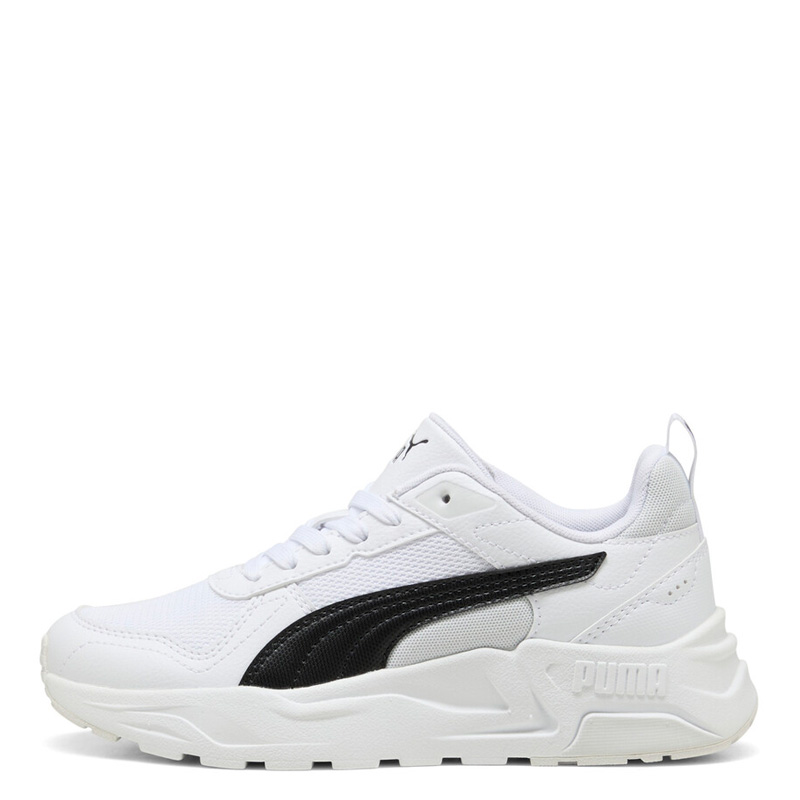 PUMA TRINITY 2 LT JR (403703-01)ΠΑΙΔΙΚΑ ΠΑΠΟΥΤΣΙΑ ΛΕΥΚΟ/ΜΑΥΡΟ