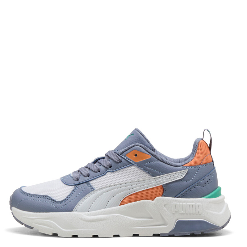 PUMA TRINITY 2 LT JR (403703-09)ΠΑΙΔΙΚΑ ΠΑΠΟΥΤΣΙΑ ΓΚΡΙ/ΛΕΥΚΟ/ΠΟΡΤΟΚΑΛΙ