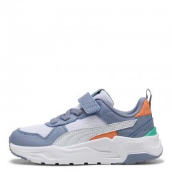 PUMA TRINITY 2 LT INF (403705-09)ΒΡΕΦΙΚΑ ΠΑΠΟΥΤΣΙΑ WHITE/SILVER MIST/GRAY