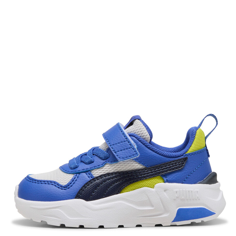 PUMA TRINITY 2 LT INF (403705-10)ΒΡΕΦΙΚΑ ΠΑΠΟΥΤΣΙΑ GRAY/NAVY/ROYAL SAPPHIRE