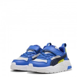 PUMA TRINITY 2 LT INF (403705-10)ΒΡΕΦΙΚΑ ΠΑΠΟΥΤΣΙΑ GRAY/NAVY/ROYAL SAPPHIRE