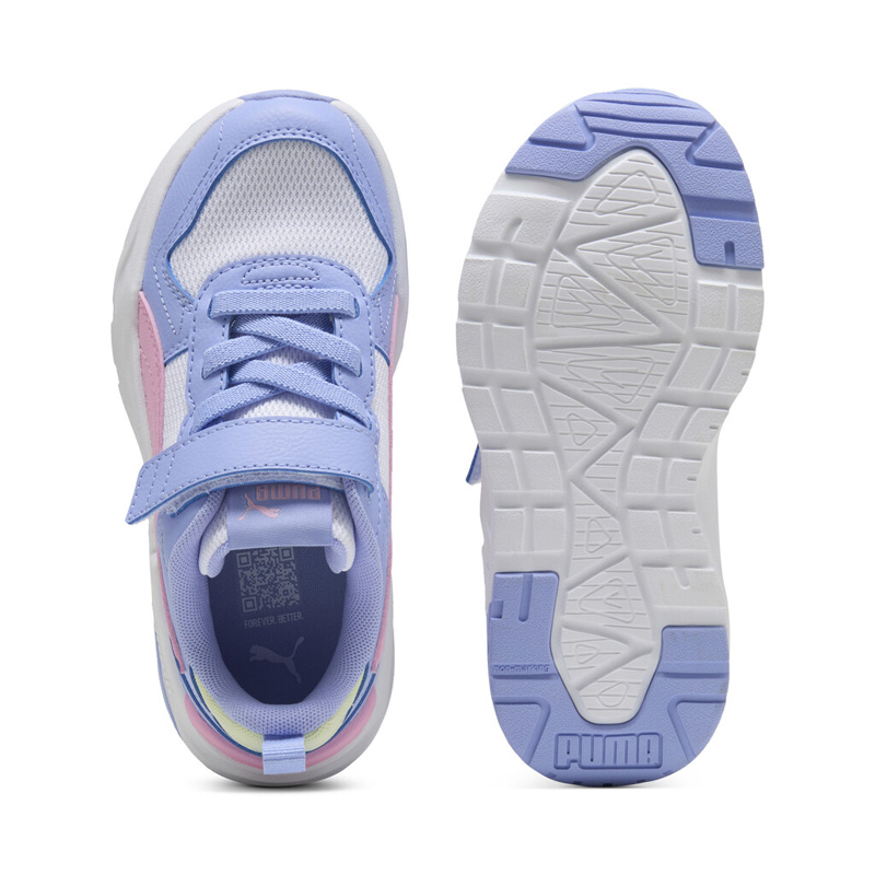 PUMA TRINITY 2 LT INF (403705-11)ΒΡΕΦΙΚΑ ΠΑΠΟΥΤΣΙΑ WHITE/PINK/INTENSE LAVENDER
