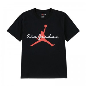 Jordan Flight Essentials Script T-shirt Kids (95F494-023)ΠΑΙΔΙΚΟ T-SHIRT ΜΑΥΡΟ