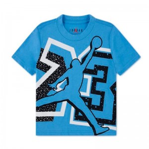 Jordan Split 23 Splatter Κids T-shirt (95F648-B9F)ΠΑΙΔΙΚΟ ΜΠΛΟΥΖΑΚΙ UNIVERSITY BLUE