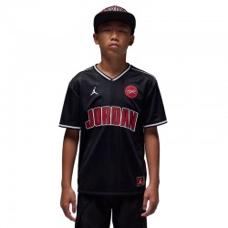 Jordan MJ SPORT JERSEY Kids (95F217-023)ΠΑΙΔΙΚΟ T-SHIRT ΜΑΥΡΟ