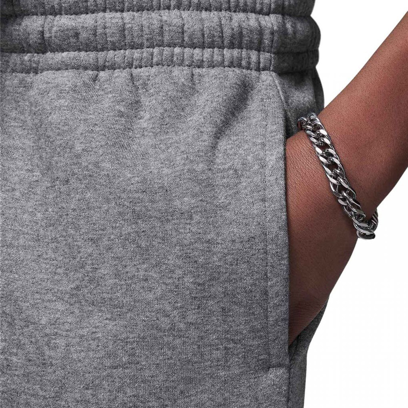 Jordan Brooklyn Fleece Kids (9BD233-GEH)ΠΑΙΔΙΚΗ ΒΕΡΜΟΥΔΑ ΓΚΡΙ