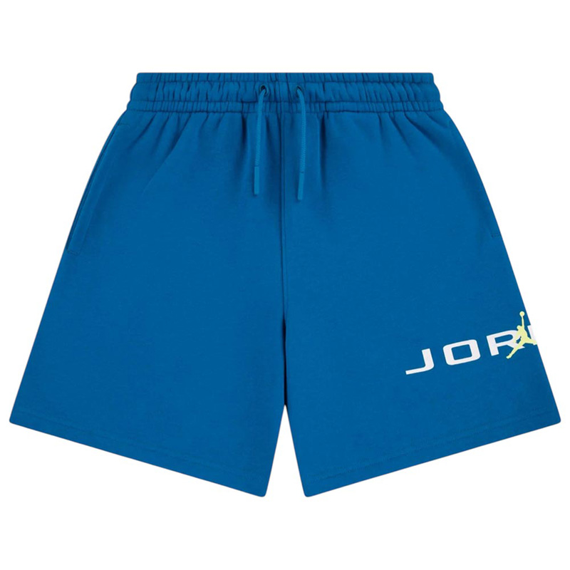 Jordan Baseline Fleece Shorts Kids (95F268-E54)ΠΑΙΔΙΚΗ ΒΕΡΜΟΥΔΑ GREEN ABYSS