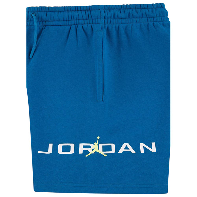 Jordan Baseline Fleece Shorts Kids (95F268-E54)ΠΑΙΔΙΚΗ ΒΕΡΜΟΥΔΑ GREEN ABYSS
