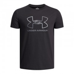 UNDER ARMOUR GL Foundation Kids (6005010-001)ΠΑΙΔΙΚΟ T-SHIRT Black / Mod Gray