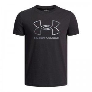 UNDER ARMOUR GL Foundation Kids (6005010-001)ΠΑΙΔΙΚΟ T-SHIRT Black / Mod Gray