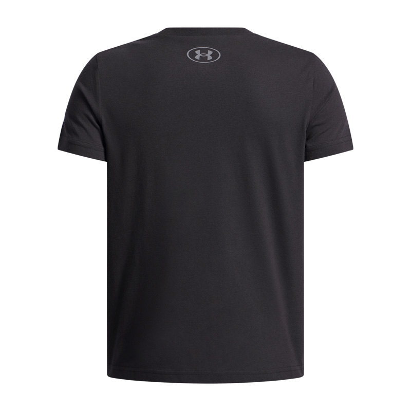 UNDER ARMOUR GL Foundation Kids (6005010-001)ΠΑΙΔΙΚΟ T-SHIRT Black / Mod Gray