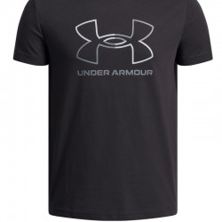 UNDER ARMOUR GL Foundation Kids (6005010-001)ΠΑΙΔΙΚΟ T-SHIRT Black / Mod Gray