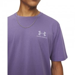 Under Armour Sportstyle Left Chest (1326799-521)ΑΝΔΡΙΚΟ T-SHIRT ΜΩΒ