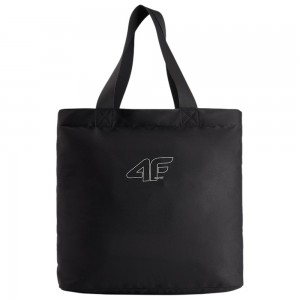 4F SHOULDER BAG (4FWSS26ASBGF110-20S)Τσάντα ώμου ΜΑΥΡΗ 24 ΛΙΤΡΑ