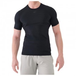 4F MENS SLIM FIT HIP LENGTH T-SHIRT COMPRESSION (4FWSS26TFTSM2141-20S)ΑΝΔΡΙΚΟ T-SHIRT ΣΥΜΠΙΕΣΤΙΚΟ ΜΑΥΡΟ