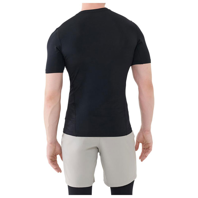 4F MENS SLIM FIT HIP LENGTH T-SHIRT COMPRESSION (4FWSS26TFTSM2141-20S)ΑΝΔΡΙΚΟ T-SHIRT ΣΥΜΠΙΕΣΤΙΚΟ ΜΑΥΡΟ