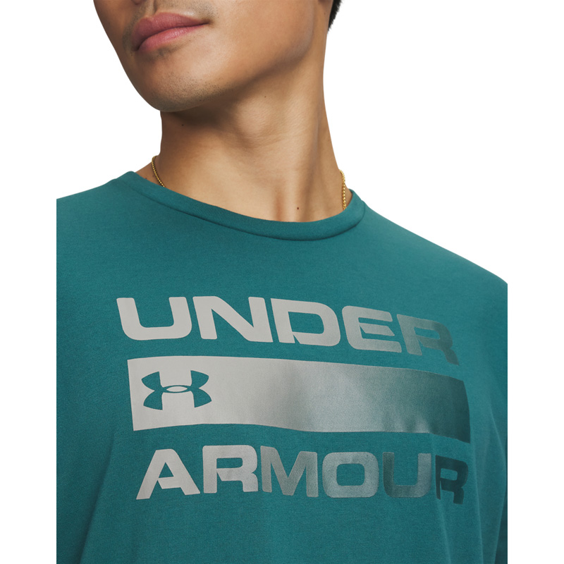 Under Armour Team Issue Wordmark (1329582-338)ΑΝΔΡΙΚΟ T-SHIRT Rack Green/Arden Green