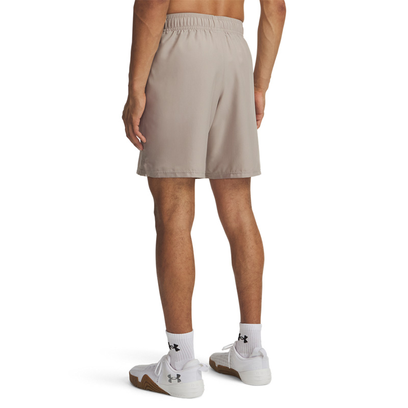 Under Armour Woven Wdmk Shorts (1383356-203)ΑΝΔΡΙΚΟ ΣΟΡΤΣ Timberwolf Taupe/White