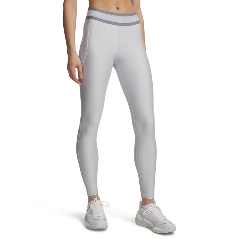 UNDER ARMOUR UA TECH BRANDED LEGGING (6009972-014)ΓΥΝΑΙΚΕΙΟ ΚΟΛΑΝ Halo Gray/Orange Bloc/White