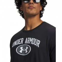 UNDER ARMOUR Wordmark Locker Tag (6012778-001)ΑΝΔΡΙΚΟ T-SHIRT Black/White