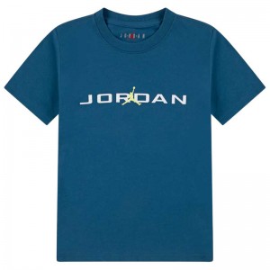 Jordan Air Stretch Tee Kids (95D628-E54)Παιδική κοντομάνικη μπλούζα GREEN ABYSS