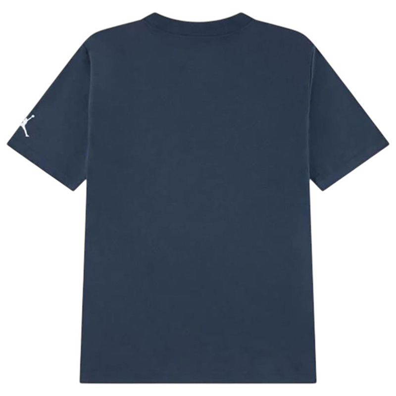 Jordan Wordmark Embroidery Tee Kids (95D634-0A2)Παιδική κοντομάνικη μπλούζα SQUADRON BLUE