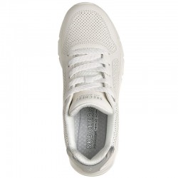 SKECHERS Uno Icon - Idolized Air (177767-WHT)ΓΥΝΑΙΚΕΙΑ ΠΑΠΟΥΤΣΙΑ ΛΕΥΚΑ