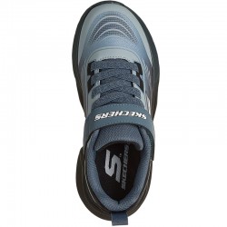 Skechers Lightweight Gore & Strap (404040L-BKDN)ΠΑΙΔΙΚΑ ΠΑΠΟΥΤΣΙΑ BLACK/DENIM