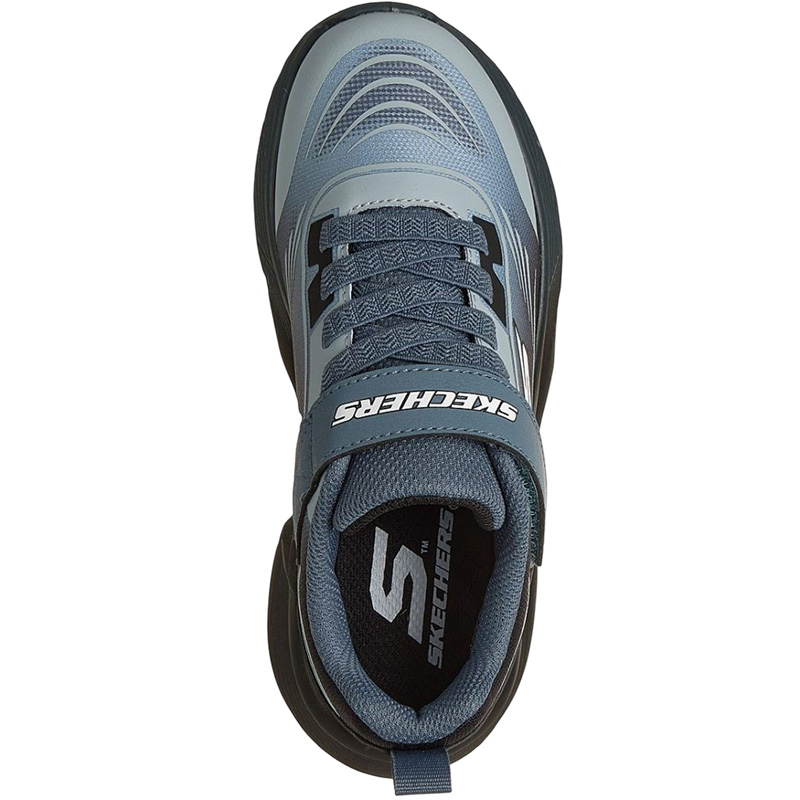 Skechers Lightweight Gore & Strap (404040L-BKDN)ΠΑΙΔΙΚΑ ΠΑΠΟΥΤΣΙΑ BLACK/DENIM