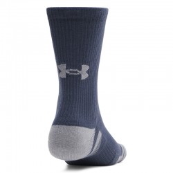 UNDER ARMOUR PERFORMANCE TECH CREW SOCKS 3-PACK (1379512-069)Αθλητικές Κάλτσες 3 Ζεύγη Titanium/Summit White/Clay Green