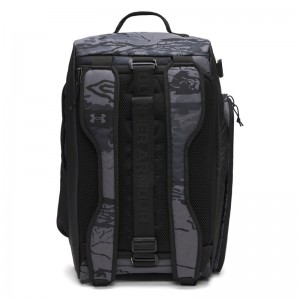 Under Armour Contain Duo Small Backpack 40L (1381920-003)ΤΣΑΝΤΑ ΠΛΑΤΗΣ Black/Black/Castlerock Under Armour Contain Duo Small Backpack 40L (1381920-003)ΤΣΑΝΤΑ ΠΛΑΤΗΣ Black/Black/Castlerock