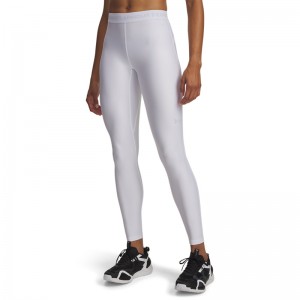 Under Armour HeatGear Legging Women (6010002-100)ΓΥΝΑΙΚΕΙΟ ΚΟΛΑΝ White/Halo Gray