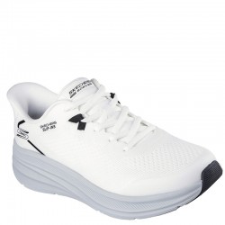 SKECHERS Bobs Skillz Slip-ins Fly Knit (118431-WGY)ΑΝΔΡΙΚΑ ΠΑΠΟΥΤΣΙΑ ΛΕΥΚΟ/ΓΚΡΙ