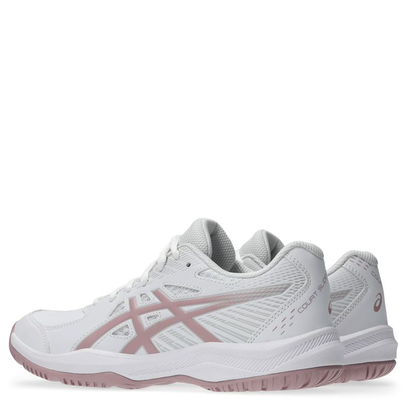ASICS W COURT SLIDE 4 (1042A283-102)ΓΥΝΑΙΚΕΙΑ ΠΑΠΟΥΤΣΙΑ ΤΕΝΝΙΣ white/morganite