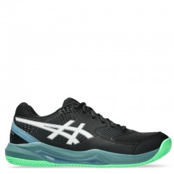 ASICS GEL-DEDICATE 8 PADEL (1041A414-003)ΑΝΔΡΙΚΑ ΠΑΠΟΥΤΣΙΑ PADEL Black/Vital Green
