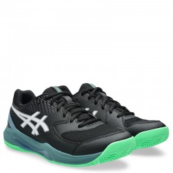 ASICS GEL-DEDICATE 8 PADEL (1041A414-003)ΑΝΔΡΙΚΑ ΠΑΠΟΥΤΣΙΑ PADEL Black/Vital Green