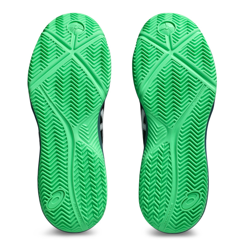ASICS GEL-DEDICATE 8 PADEL (1041A414-003)ΑΝΔΡΙΚΑ ΠΑΠΟΥΤΣΙΑ PADEL Black/Vital Green